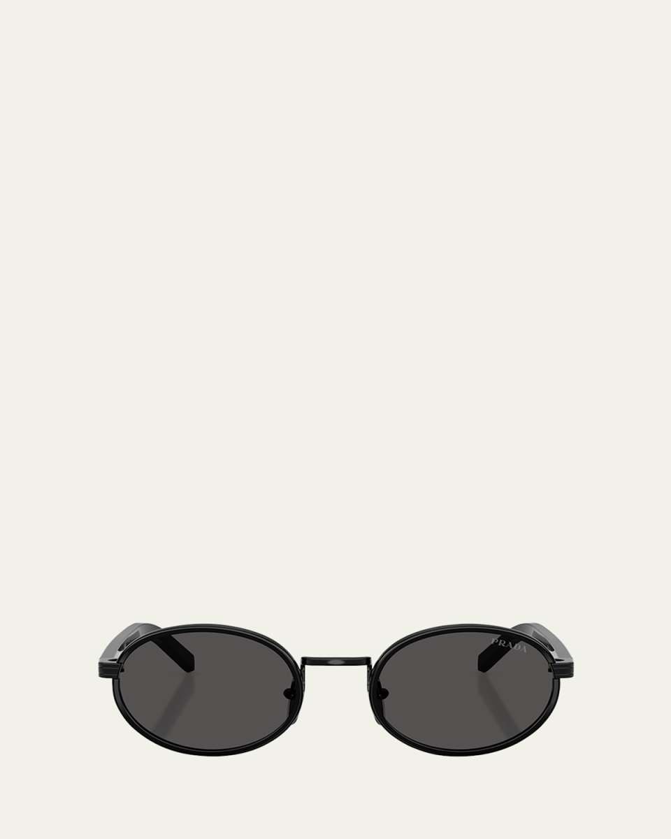 PR B56S Oval Steel Sunglasses